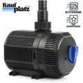 Produktbild: Teichpumpe 2300L/H 35W für Bachlauffilter Wasserpumpe Anschluss Garten