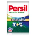 Produktbild: Persil Universal Pulver Tiefenrein Waschmittel (90 Waschladungen), Vollwaschmittel für reine Wäsche und hygienische Frische für die Maschine, effektiv von 20 °C bis 95 °C