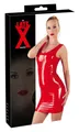 Produktbild: LATE X Sexy Enges Latex Minikleid Rot L
