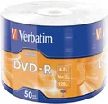 Produktbild: Verbatim DVD-R 4.7 GB 16X WRAPPED 50X DATA LIVE EXTRA PROTECTION (43791)