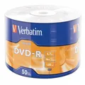 Produktbild: Verbatim DVD-R 4,7GB 16X mattsilber Spindel mit 50 DVD-R-Rohlingen