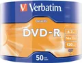 Produktbild: Verbatim DVD-R 4.7GB/120Min 43791 (VE50) Blu-ray-Rohlinge DVD-R