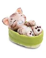 Produktbild: NICI Kuscheltier Katze Bengal 12cm schlafend im