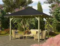 Produktbild: Pavillon Holz Gartenpavillon Gartenlaube SEVILLA 265x265cm +LAGERABVERKAUF+