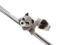 Produktbild: NICI MagNICI Waschbär Lenno 12cm grau - Kuscheltier mit Magnet – Magnettier für Kühlschrank, Tafel, Metall & vieles mehr