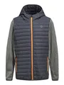 Produktbild: JACK & JONES JUNIOR JJEMULTI Quilted Jacket NOOS JNR 12182303 ,Grey Melange /Detail:SET-IN SLEEVES ,152