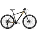 Produktbild: Axess Mountainbike PRIDE, 11 Gang Shimano CUES U6000 11 speed Schaltwerk, Kettenschaltung, 29 Zoll MTB-Hardtail Herrenrad schwarz/grau schwarz 48.26 cm