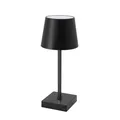 Produktbild: LED Tischlampe Schwarz mit Touchfunktion Dekoleuchte mit Akkubetrieb Cepewa