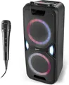 Produktbild: MEDION MD44438 P67038 Party Soundsystem Tower LED Akku 2x 220W Bluetooth