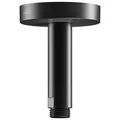 Produktbild: KEUCO Brausearm, Deckenanschluss, rund, Ausladung 100 mm, 51689370100, Farbe: Schwarz Matt