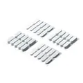 Produktbild: Selbstklebende Türdämpfer 8 x 20 x 3mm & 8 x 20 x 6mm, 40 Stück (0,15 EUR/Stück)