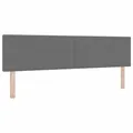 Produktbild: vidaXL Kopfteil Hellgrau 180 cm Cordstoff, Stylisches Schlafzimmer, Rechteckiges gepolstertes Kopfteil, Höhenverstellbarer Schaum, Anpassbares Cord, Funktionales Bettenmerkmal