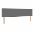 Produktbild: vidaXL Bett Kopfteil Hellgrau 180 cm Cordstoff (1-tlg)