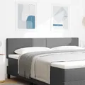 Produktbild: Kopfteil Schlichtes Design Hellgrau 180 cm aus Cord-Stoff