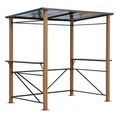 Produktbild: LECO Grillpavillon, BxT: 235 x 150 cm, rechteckig - grau