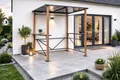 Produktbild: Leco Grillpavillon Pavillon Grillüberdachung Überdachung Luxus-Grillpavillon *, ca. 235 x 150 x 227 cm