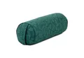 Produktbild: bodhi Yoga Bolster Yoga Bolster gemustert, 65 x Ø 22 cm Bodhi Leaves, deep green, Dinkel