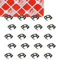 Produktbild: 20x febi Halter Haltefeder Bremsschlauch für VW SKODA VW vorne/hinten 4D0611715B