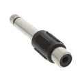 Produktbild: InLine® Audio Adapter, 6,3mm Klinke Stecker auf Cinch Buchse, Mono