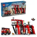 Produktbild: City 60414 Feuerwehrstation mit Drehleiterfahrzeug