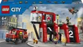 Produktbild: LEGO Feuerwehrstation mit Drehleiterfahrzeug - 60414