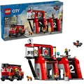 Produktbild: Lego 60414 City Feuerwache mit Feuerwehrwagen