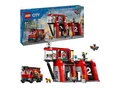 Produktbild: LEGO® Feuerwehrstation mit Drehleiterfahrzeug