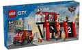 Produktbild: 5702017582962 Klocki City 60414 Remiza strażacka z wozem strażackim LEGO