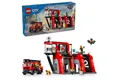 Produktbild: LEGO® CITY 60414 FEUERWEHRSTATION MIT DREHLEITERFAHRZEUG NEU OVP