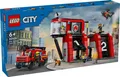 Produktbild: LEGO City - 60414 - Feuerwehrstation mit Drehleiterfahrzeug Feuerwehr NEU & OVP