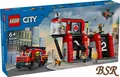 Produktbild: LEGO® City: 60414 Feuerwehrstation mit Drehleiterfahrzeug ! NEU & OVP !