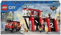 Produktbild: LEGO City Feuerwache und Feuerwehrauto – 60414