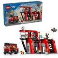 Produktbild: LEGO 60414 Fire Station With Fire Engine   NEW in OVP