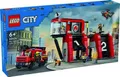 Produktbild: LEGO® 60414 - Feuerwehrstation mit Drehleiterfahrzeug - City