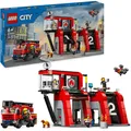 Produktbild: Lego 60414 Feuerwehrstation mit Drehleiterfahrzeug