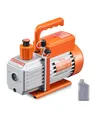 Produktbild: VEVOR Vakuumpumpe, 3,5 CFM, HVAC 1-stufige Drehschieber-Vakuumpumpe, für R134a R22 R410a Systeme, Auto-AC-Vakuumpumpen-Kit mit Ölflasche, für die Wartung von Auto-Klimaanlagen und Harzentgasung