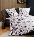 Produktbild: Janine Bettwäsche modern art S 42166 07 155x220, 80x80, Mako-Satin, mit Reißverschluss