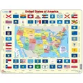 Produktbild: Larsen Puzzle - Vereinigte Staaten von Amerika (70 Teile) (25066548)