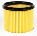 Produktbild: Original Einhell Faltenfilter (Nass-Trockensauger-Zubehör, 150 mm, passend für Einhell Nass-Trockensauger, filtert Staub und schützt den Motor)