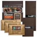 Produktbild: Boveda Music HOHE ABSORBENZ Großes Starter-Set – (2) Boveda mit 49% RH hoher Absorbenz – Ideale Zweiwege-Feuchtigkeitskontrolle NUR für extreme Feuchtigkeitsklimate – Für Gitarren & andere große