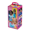 Produktbild: 5801 Barbie Schrankkoffer Kleiderstangen und Fächern, Spielzeug für Kinder ab...