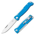 Produktbild: BÖKER PLUS® Atlas Blue Taschenmesser 12C27 Edelstahl Blau Slipjoint - 01BP0014