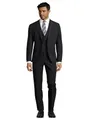 Produktbild: Steffen Klein Herren Anzug - Dreiteiler - Slim Fit - Größe 106 - Business Anzug mit Weste - Elastischer Komfort - Schwarz