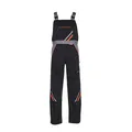 Produktbild: Planam 2431024 Visline Latzhose, Schwarz/Orange/Zink, Größe 24