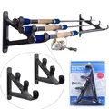 Produktbild: Horizontal Wand Rutenhalter Rod Rack für 3 Angelruten