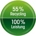 Produktbild: Swirl S 73 EcoPor Staubsaugerbeutel, 4 Stück, für Siemens & Bosch, Hausstaubfilterung