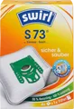 Produktbild: SWIRL 529473 - Staubsaugerbeutel 4 swirl EcoPor S 73