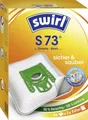 Produktbild: Swirl S 73 EcoPor Staubsaugerbeutel 4 Staubbeutel + 1 Filter  Staubsaugerbeutel