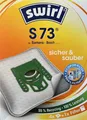 Produktbild: 8x Swirl Staubsaugerbeutel S73 Siemens Bosch + 2 Abluftfilter NEU