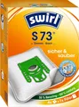 Produktbild: Swirl S73 EcoPor Staubsaugerbeutel Siemens Bosch Reissfest Gruen 4Stk